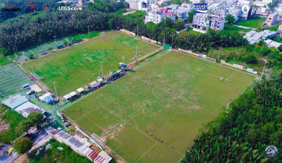 giải ném đĩa bay tại TP.HCM với 6 nước tham gia